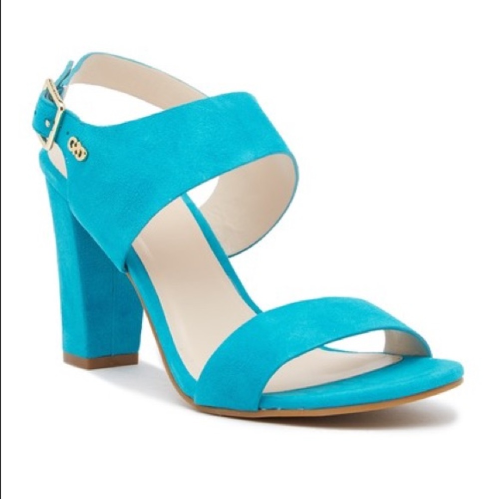 Cole Hann Octavia Sandal Aqua NEW